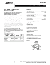 Datasheet HA5023EVAL manufacturer Intersil